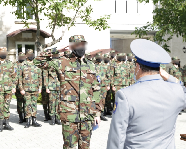 Ceremonia depunerii Jurământului de credinţă Patriei de către audienţii INIS
