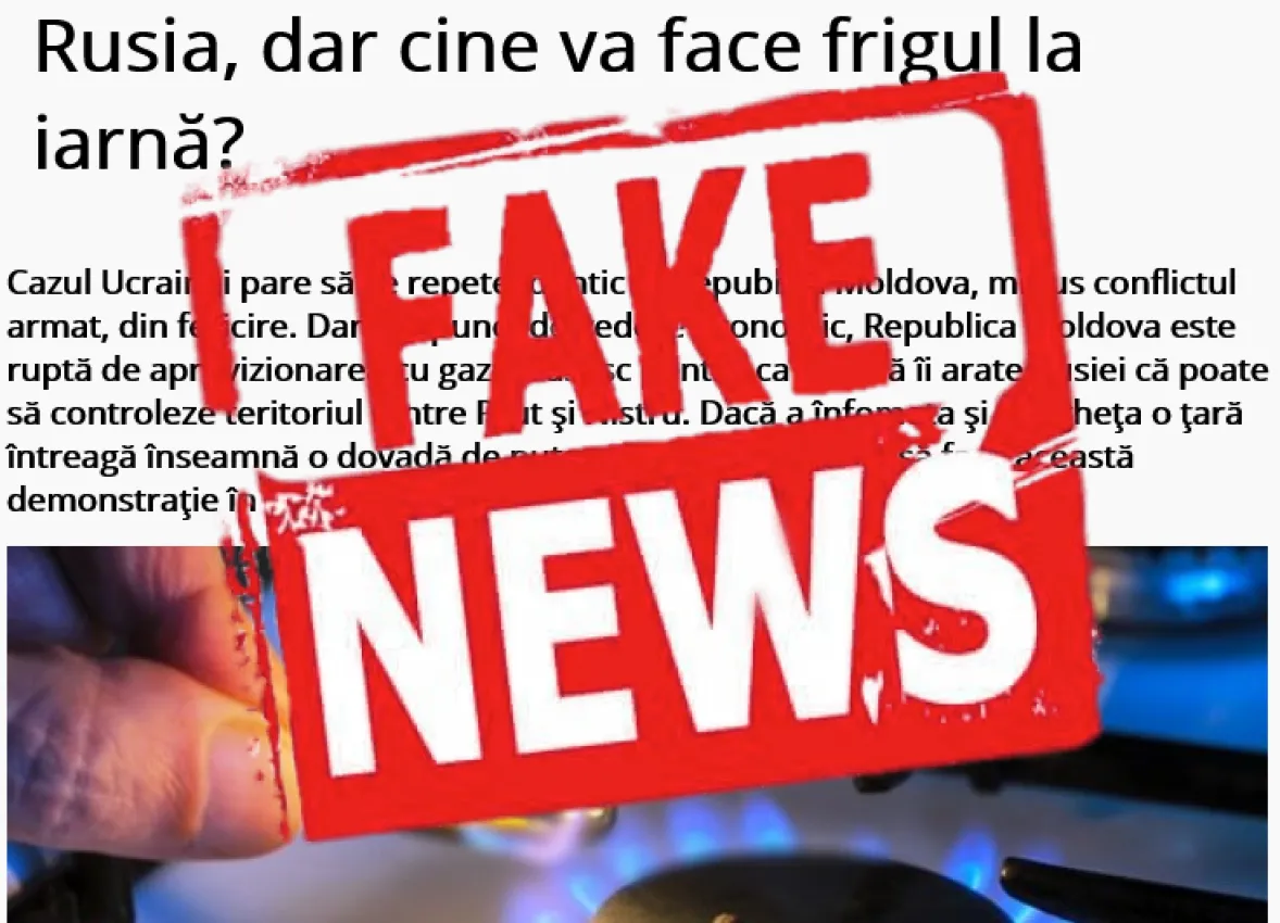 Încă un site care publică informaţii false va fi restricționat